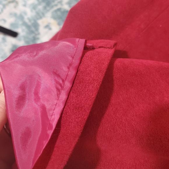 VINTAGE ultrasuede Adolph Schuman for Lilli Ann skirt - Picture 5 of 9